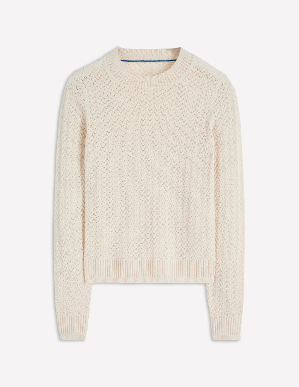 Diane Pointelle Sweater-Warm Ivory / Boden Discount
