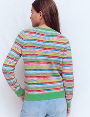 Edie Fair Isle Sweater-Multi, Heritage Geo / Boden Online