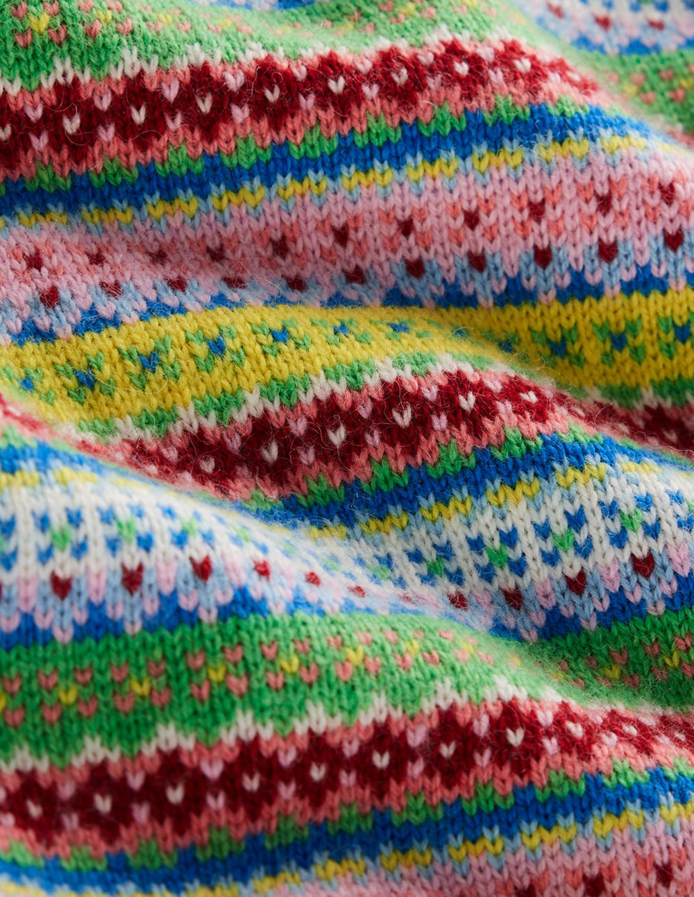 Edie Fair Isle Sweater-Multi, Heritage Geo / Boden Online
