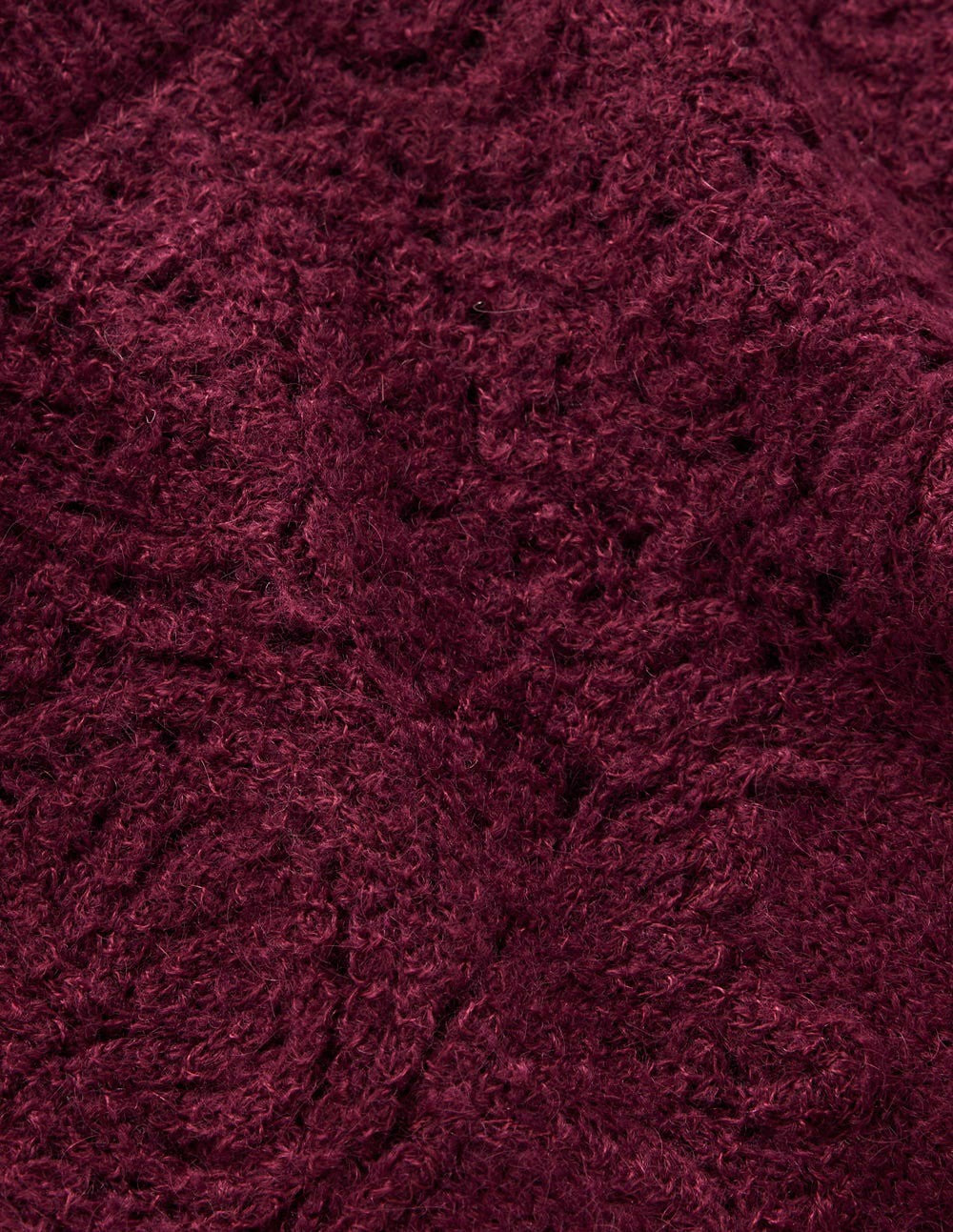 Fluffy Embroidered Sweater-Deep Wisteria / Boden