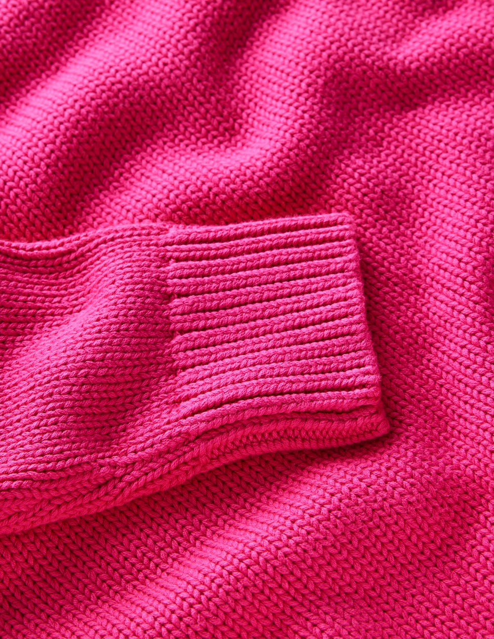 Lucy Oversized Cotton Jumper-Pink Peony / Boden Sale