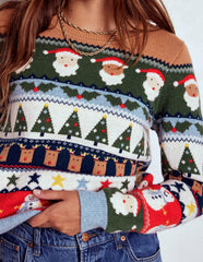 Edie Fair Isle Sweater-Multi, Christmas Fair Isle / Boden Sale
