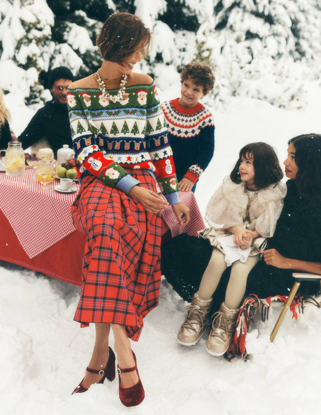 Edie Fair Isle Sweater-Multi, Christmas Fair Isle / Boden Sale