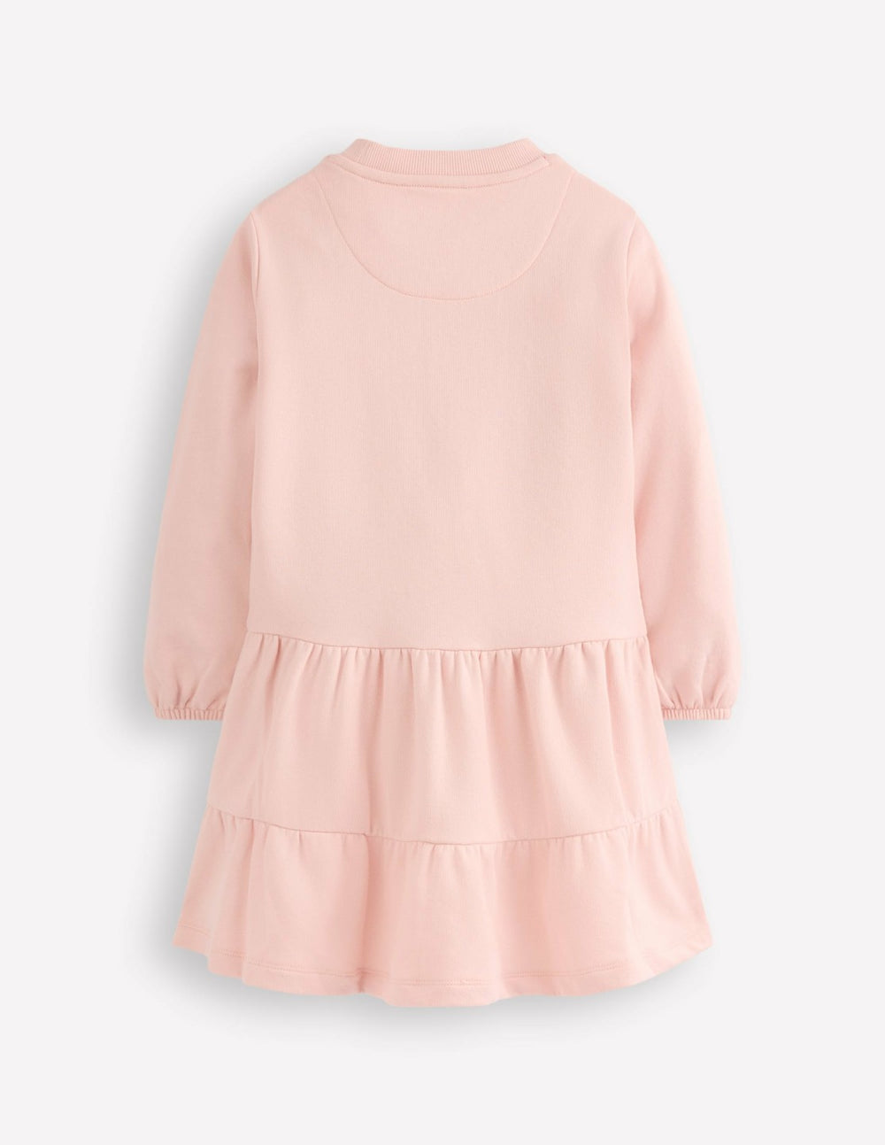 Drop Waist Sweatshirt Dress-Chalk Pink Appliqué / Boden Sale