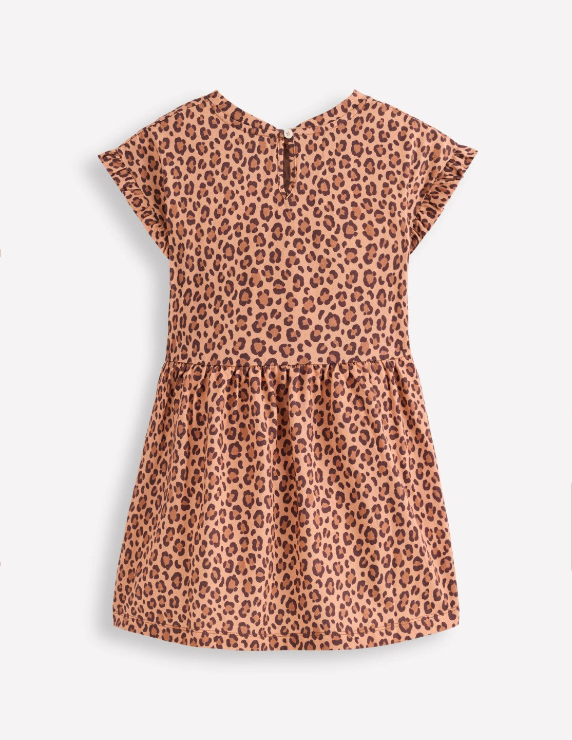 Jersey T-Shirt Dress-Leopard / Boden Sale