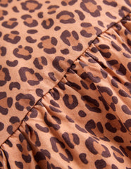 Jersey T-Shirt Dress-Leopard / Boden Sale