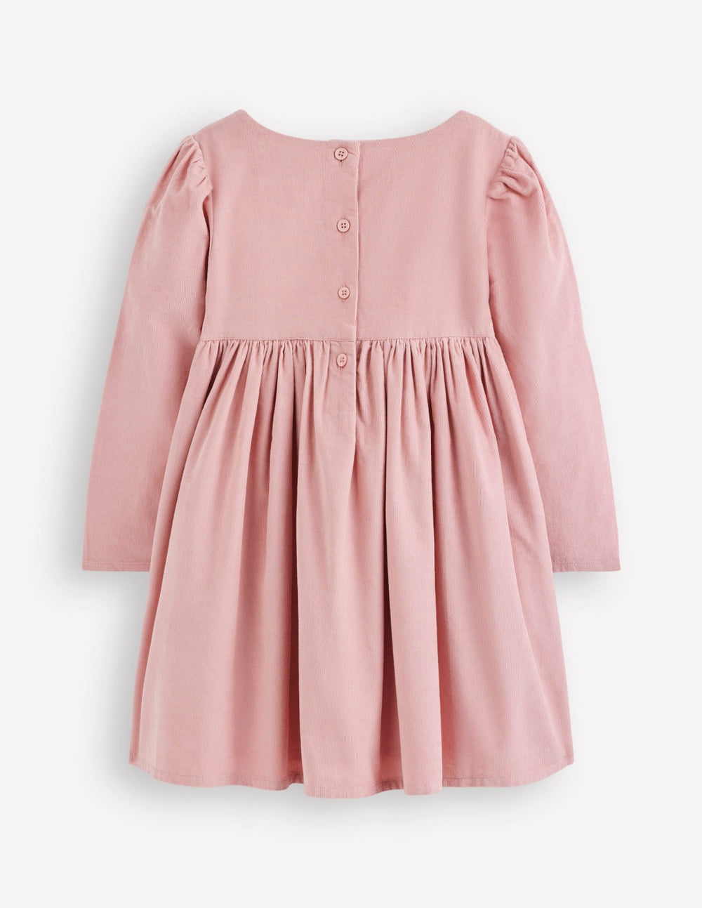 Corduroy Appliqué Dress-Almond Pink Flower / Boden On sale