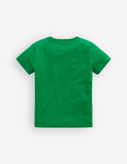 Superstitch T-Shirt-Green Tambourine Cockatoo / Boden Online