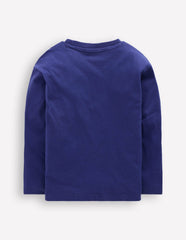 Fun Relaxed T-shirt-Twilight Rainbow Hearts / Boden Outlet