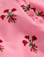 Sweat Tunic and Flare Set-Pink Posy / Boden On sale