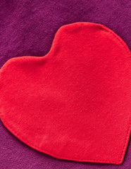 Heart Pocket Tunic-Deep Wisteria Hearts / Boden us