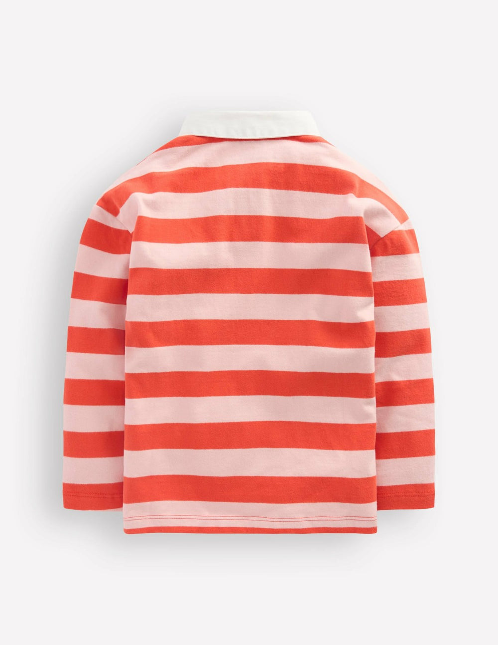 Drop Shoulder Rugby Top-Fiesta/Lotus Stripe / Boden Discount