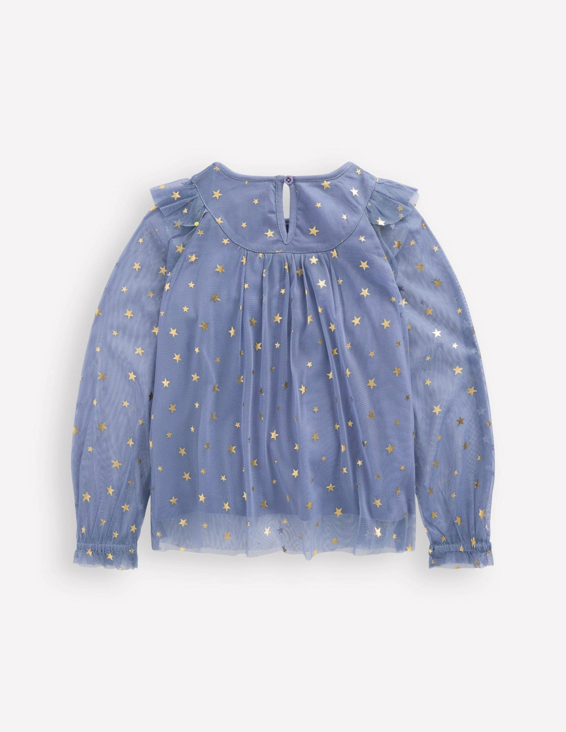Tulle Party Top-Stormbolt Blue Stars / Boden