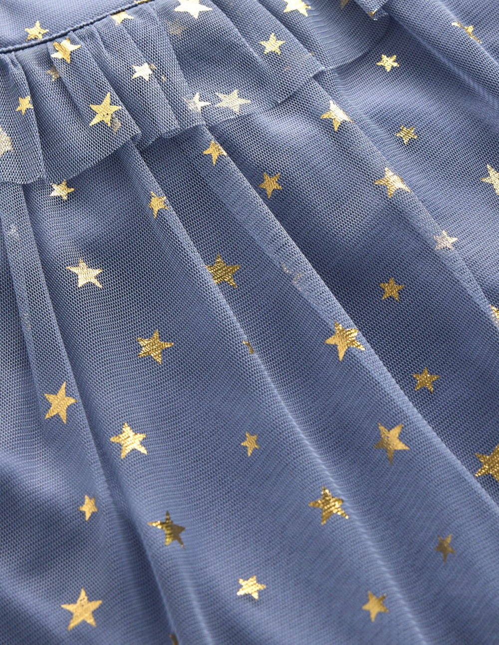 Tulle Party Top-Stormbolt Blue Stars / Boden