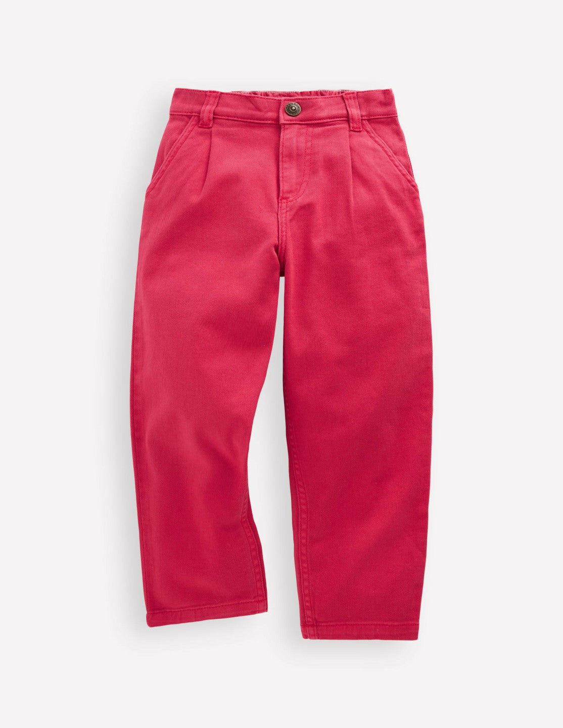 Pleat Jeans-Raspberry Pink / Boden Online