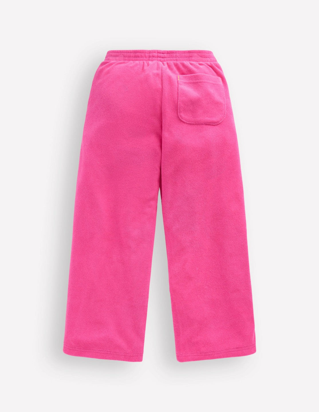 Straight Towelling Pants-Pink Embroidered / Boden Discount