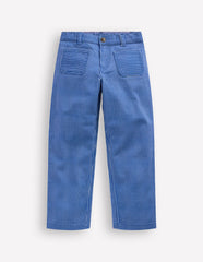 Patch Pocket Straight Jeans-Blue and Ivory Ticking Stripe / Boden us