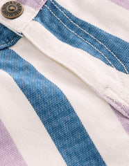 Relaxed Jean-Purple/Navy Stripe / Boden