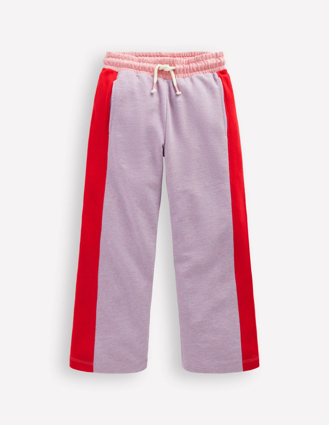 Wide Leg Sweatpants-Colourblock / Boden Online