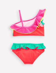 Multi Frill Bikini-Colourblock / Boden Discount