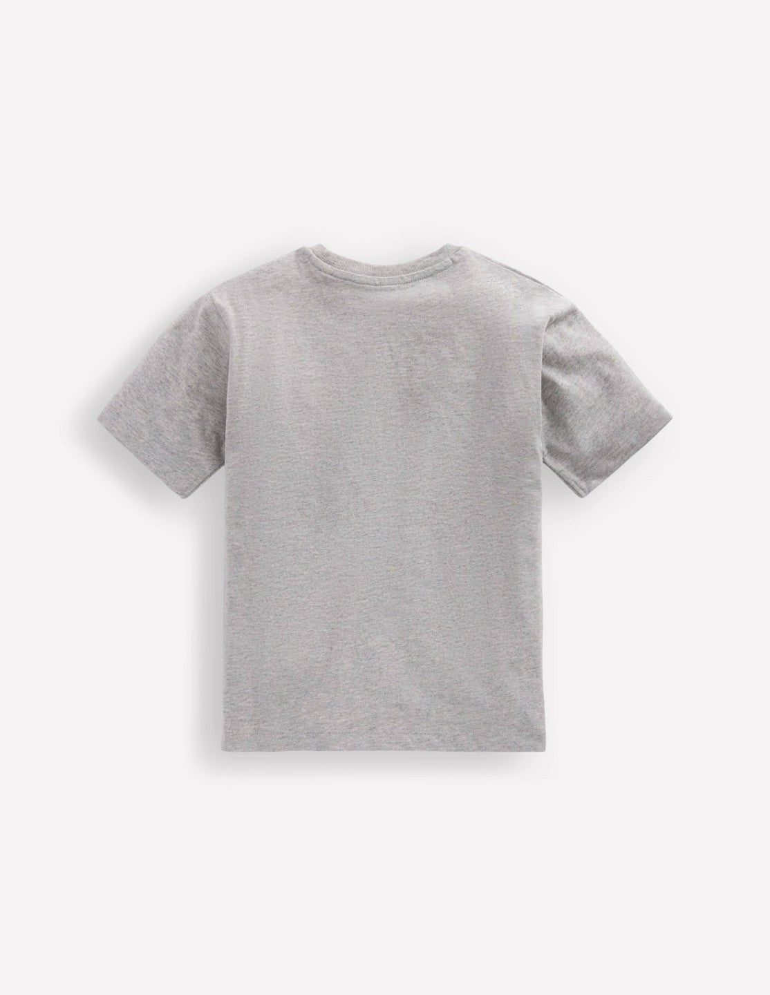 Relaxed Embroidered T-shirt-Grey Marl Space / Boden us