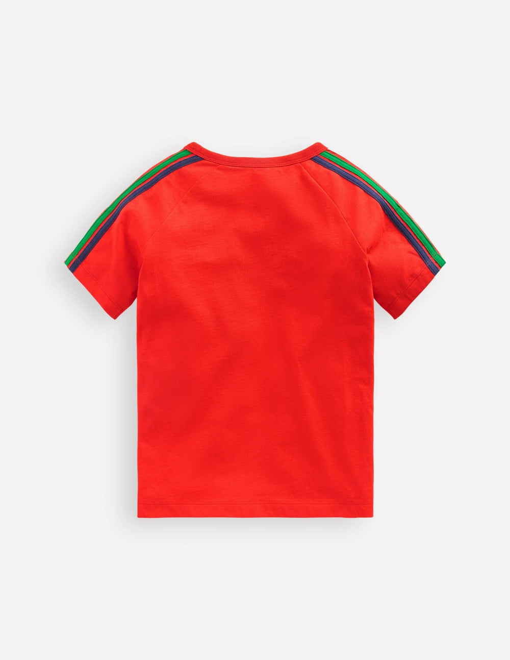 Rainbow Raglan T-shirt-VERMILLION ORANGE / Boden Outlet