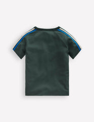 Rainbow Raglan T-shirt-GREEN GABLES / Boden us