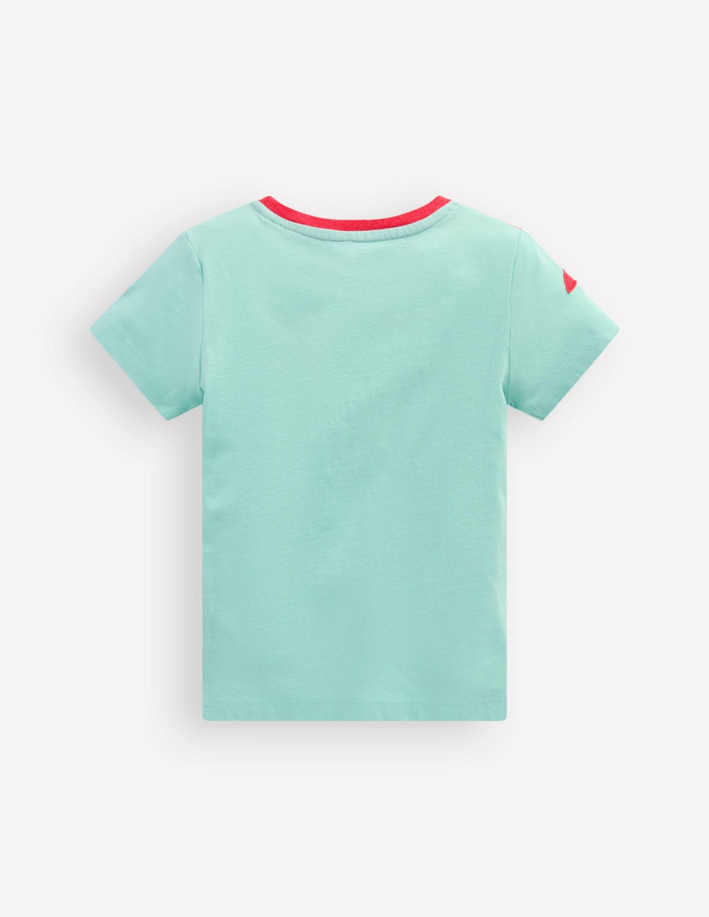 Short Sleeve Fun Appliqué Tee-Spearmint Crab / Boden Outlet