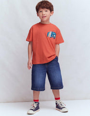 Front & Back Graphic T-shirt-Burnt Sienna Camper Van / Boden On sale