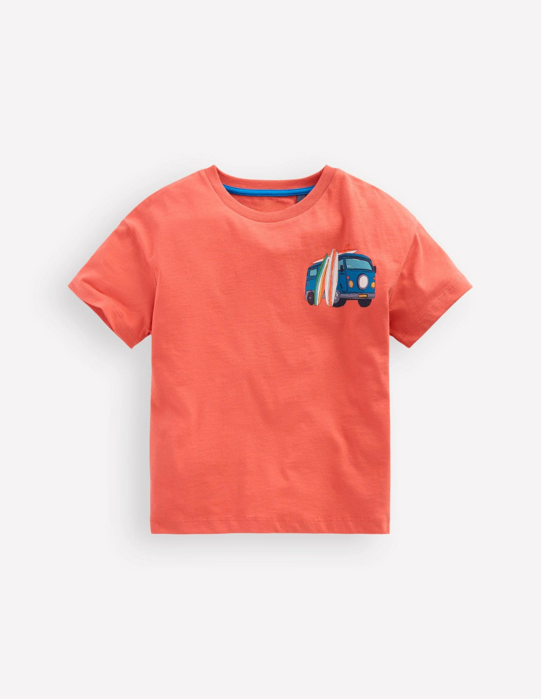 Front & Back Graphic T-shirt-Burnt Sienna Camper Van / Boden On sale