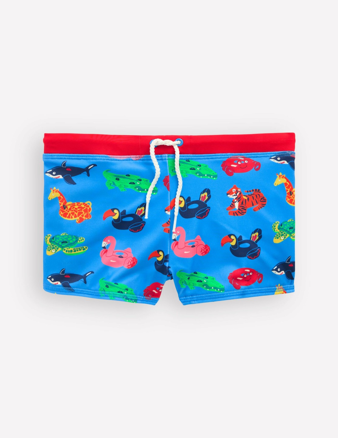 Swim Trunks-Malibu Blue Pool Floats / Boden On sale