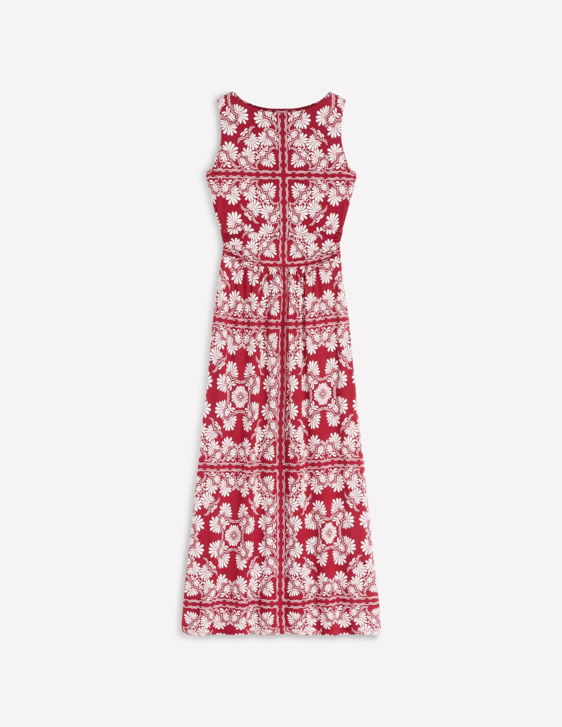 Antonia Jersey Maxi Dress-Rich Chestnut, Botanical Charm / Boden us
