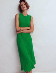 Stella Maxi Crochet Dress-Shamrock Green / Boden Outlet