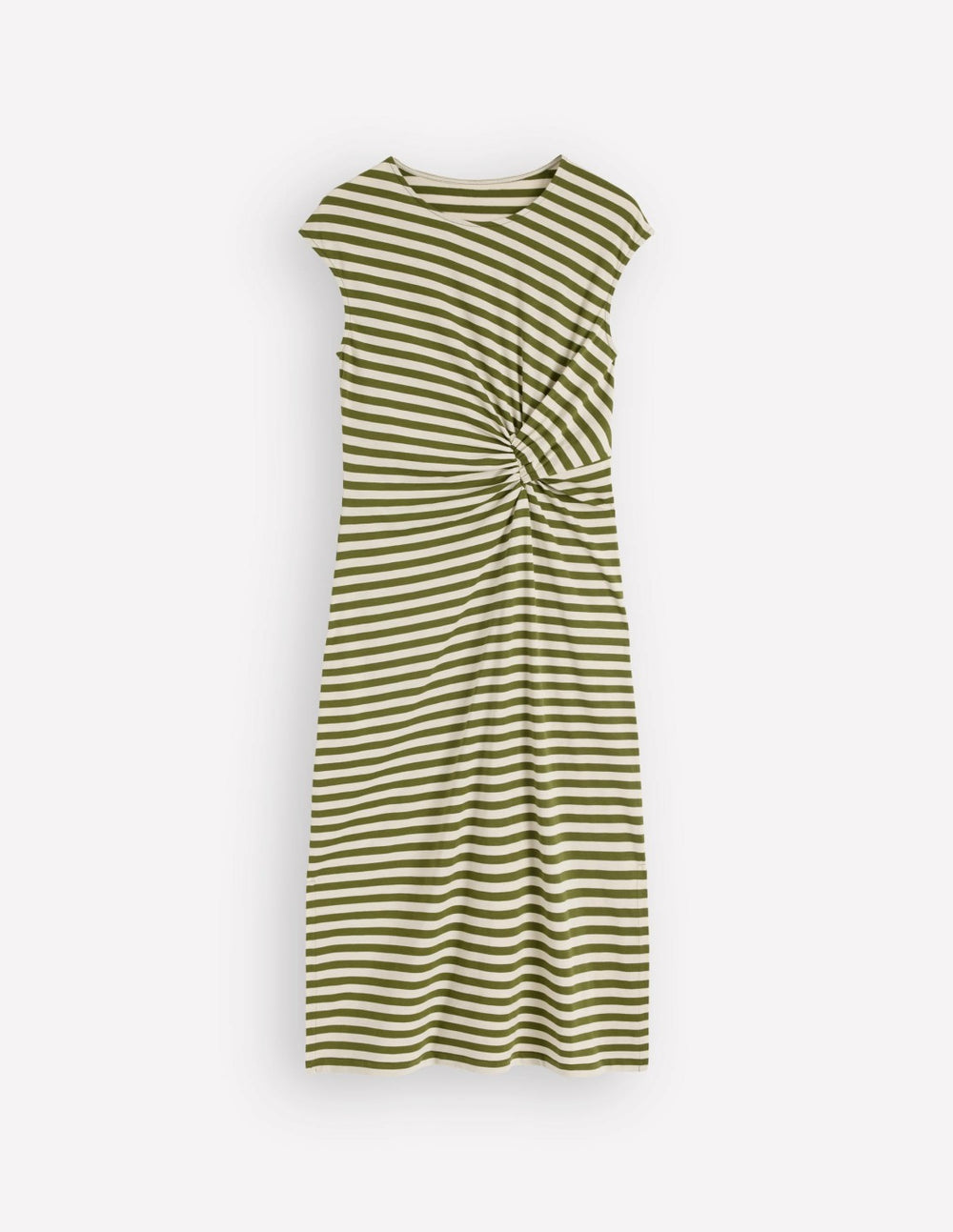 Delilah Twist Midi Dress-Stripe / Boden Sale