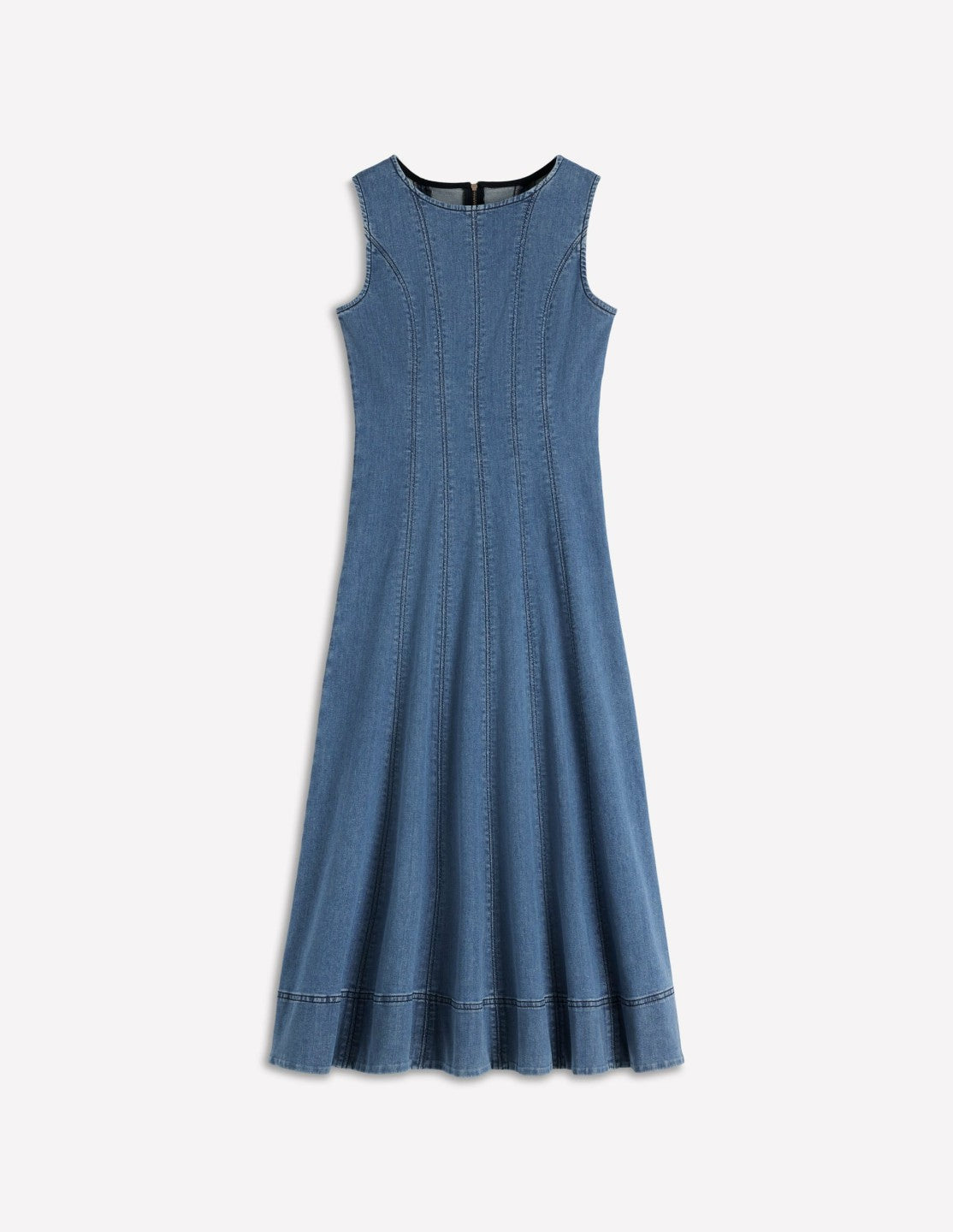Annet Denim Midi Dress-Mid Vintage / Boden Sale
