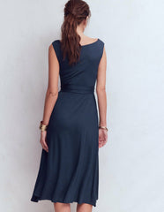 Tamsin Jersey Midi Dress-Navy / Boden Online