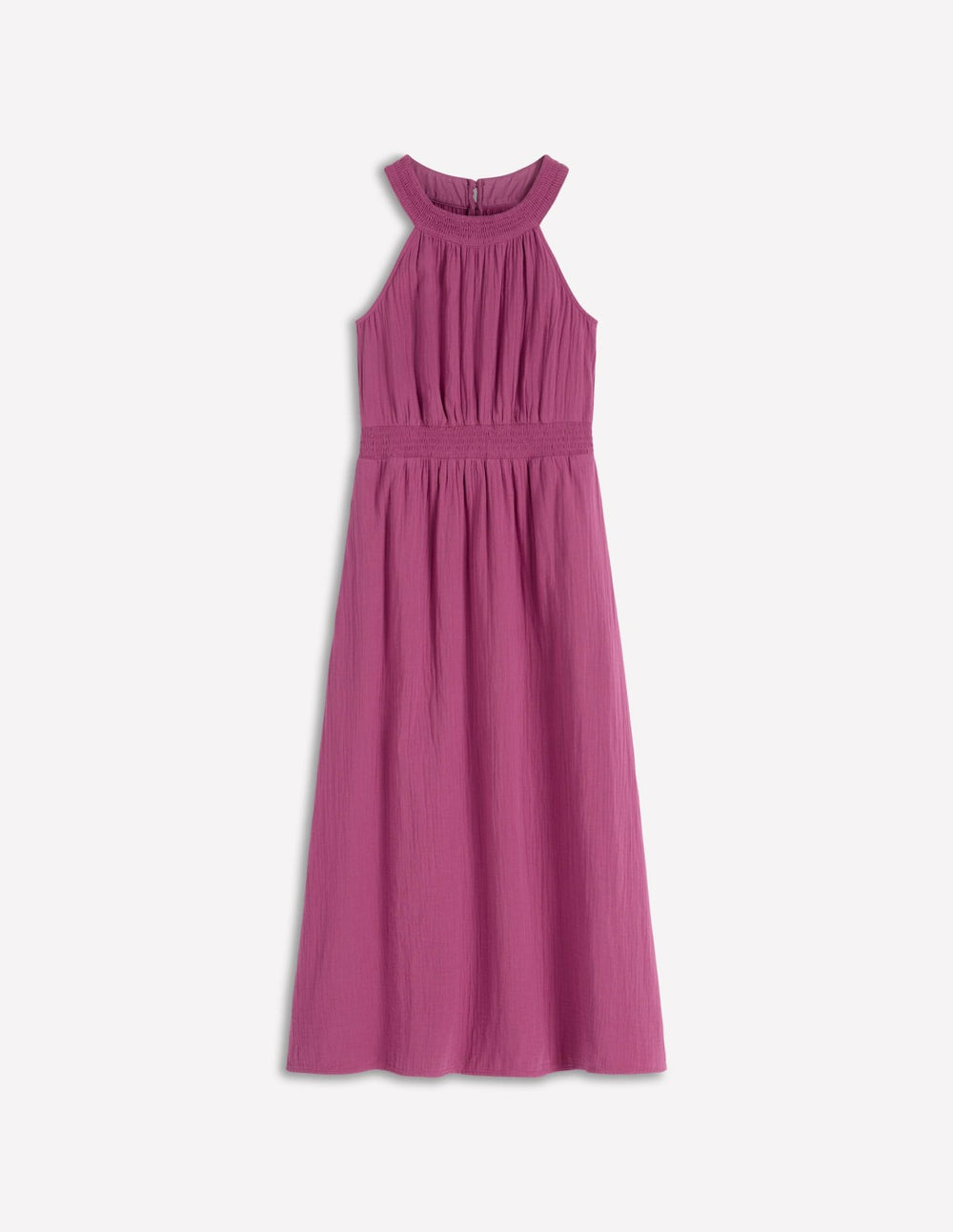 Daphne Double Cloth Dress-Warm Mauve / Boden