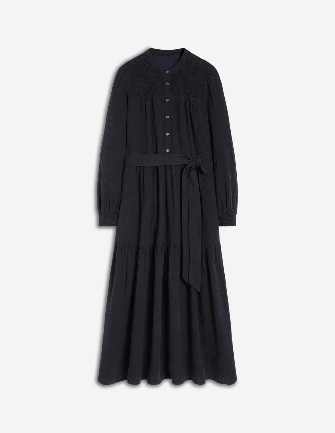 Cecily Double Cloth Midi Dress-Midnight Blue / Boden Sale