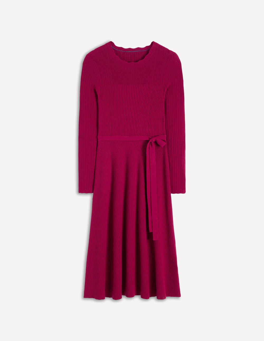 Isobel Knitted Midi Dress-Pomegranate / Boden us