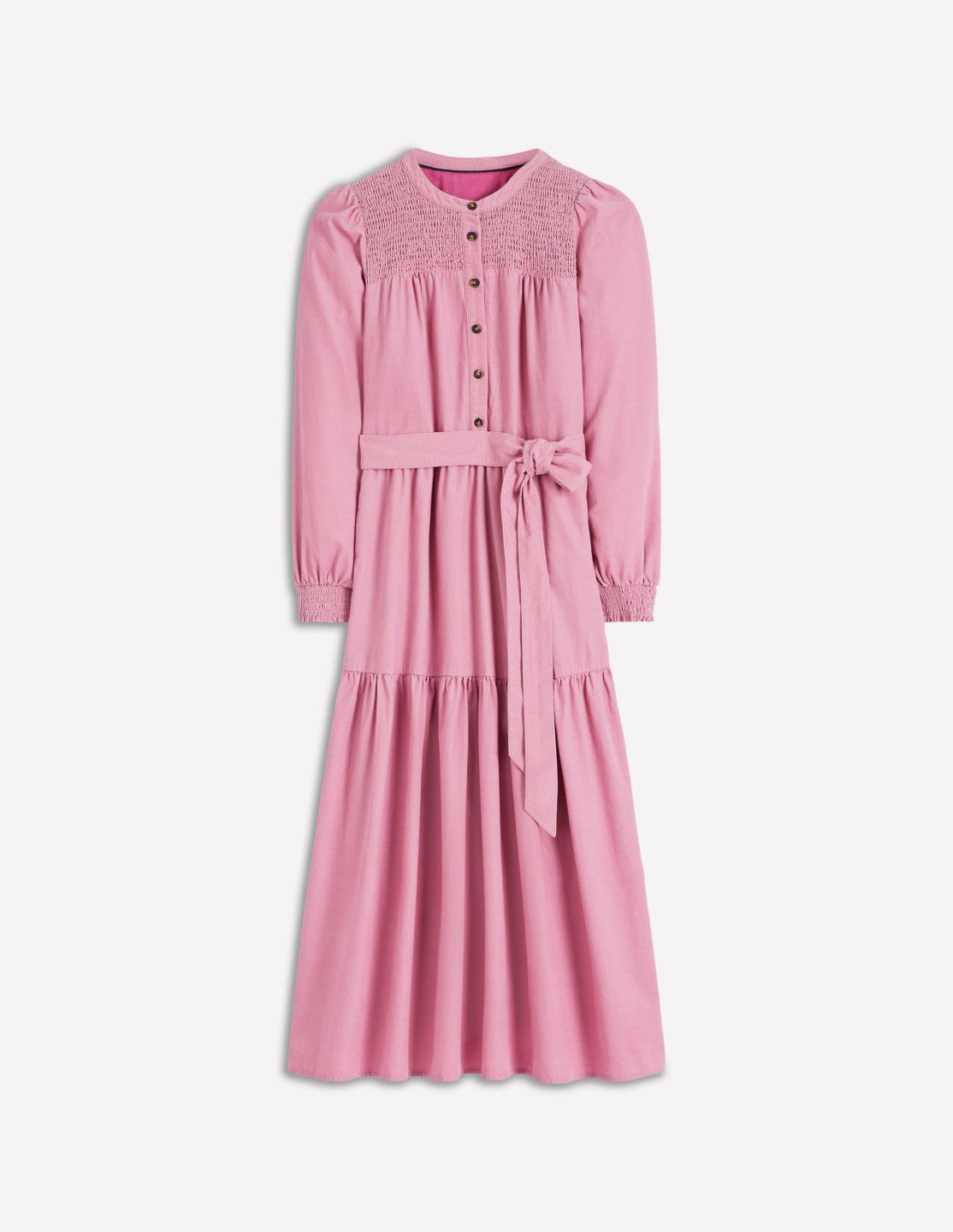 Cecily Cord Midi Dress-Pink Haze / Boden Sale