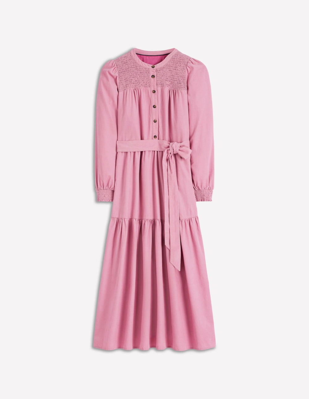 Cecily Cord Midi Dress-Pink Haze / Boden Sale