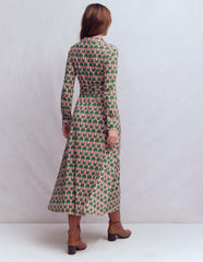 Marcia Jersey Shirt Dress-Hunter Green, Heart Link / Boden Sale
