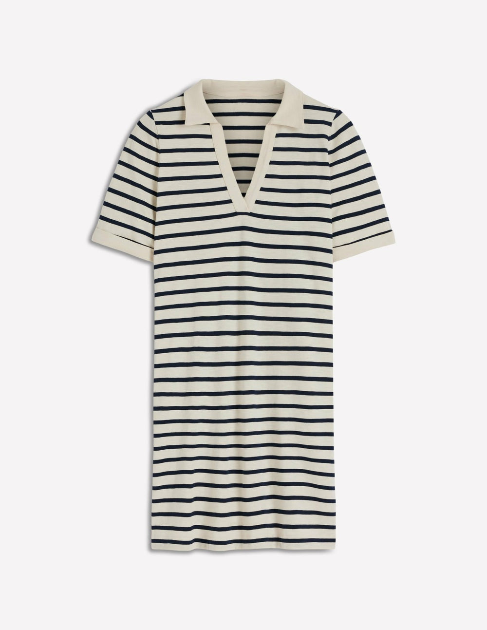Tilda Jersey T-shirt Dress-Navy and Ivory Stripe / Boden On sale