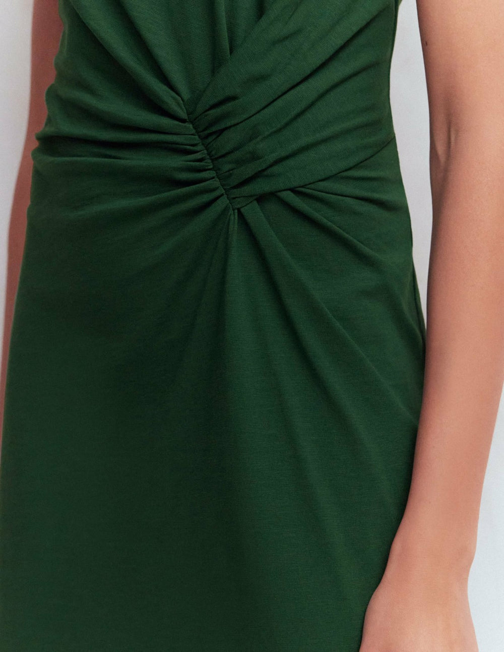 Delilah Twist Short Dress-Hunter Green / Boden Sale