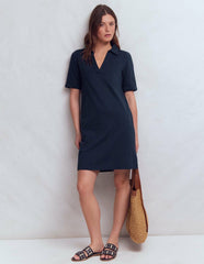 Tilda Jersey T-shirt Dress-Navy / Boden Online