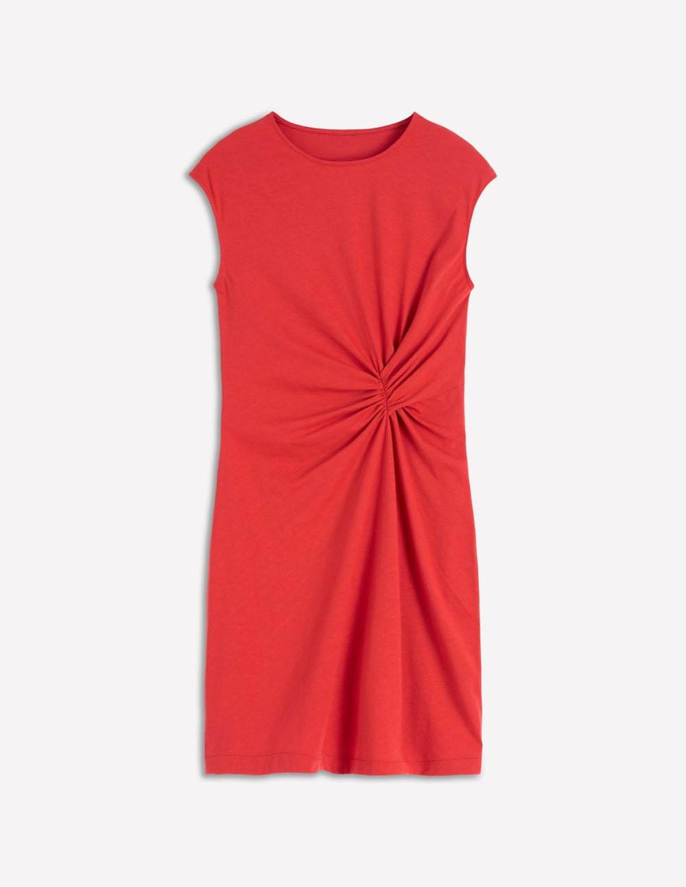 Delilah Twist Short Dress-Red Coral / Boden Sale