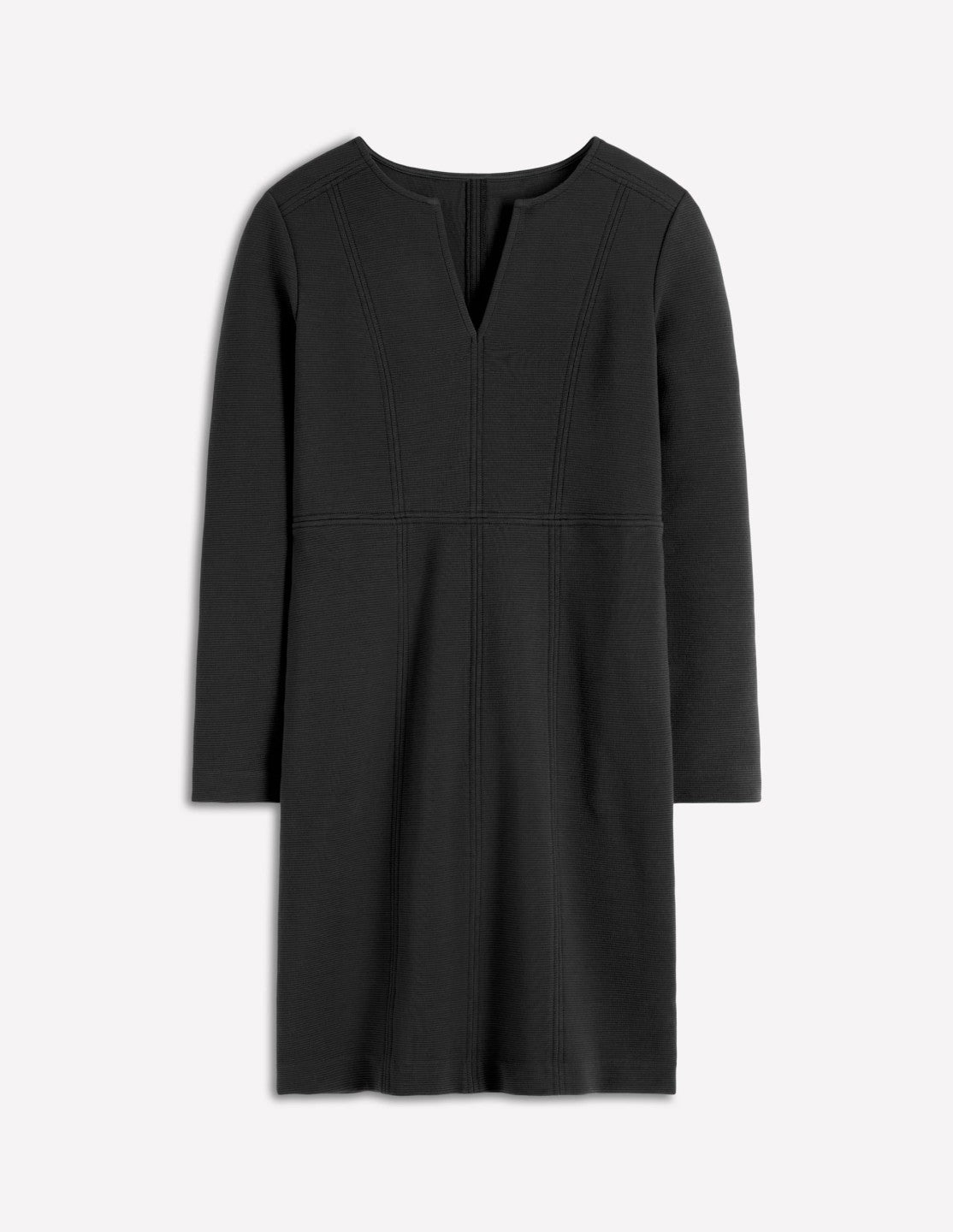 Colette Ottoman Shift Dress-Black / Boden