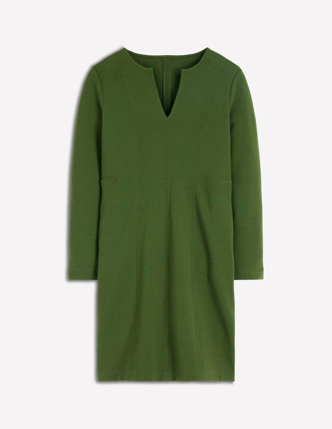 Colette Ottoman Shift Dress-Green Fir / Boden Discount