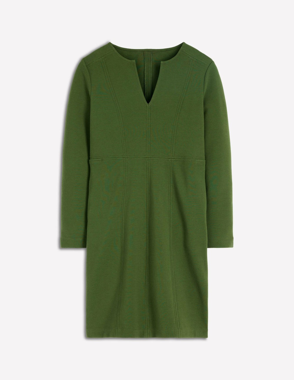 Colette Ottoman Shift Dress-Green Fir / Boden Discount