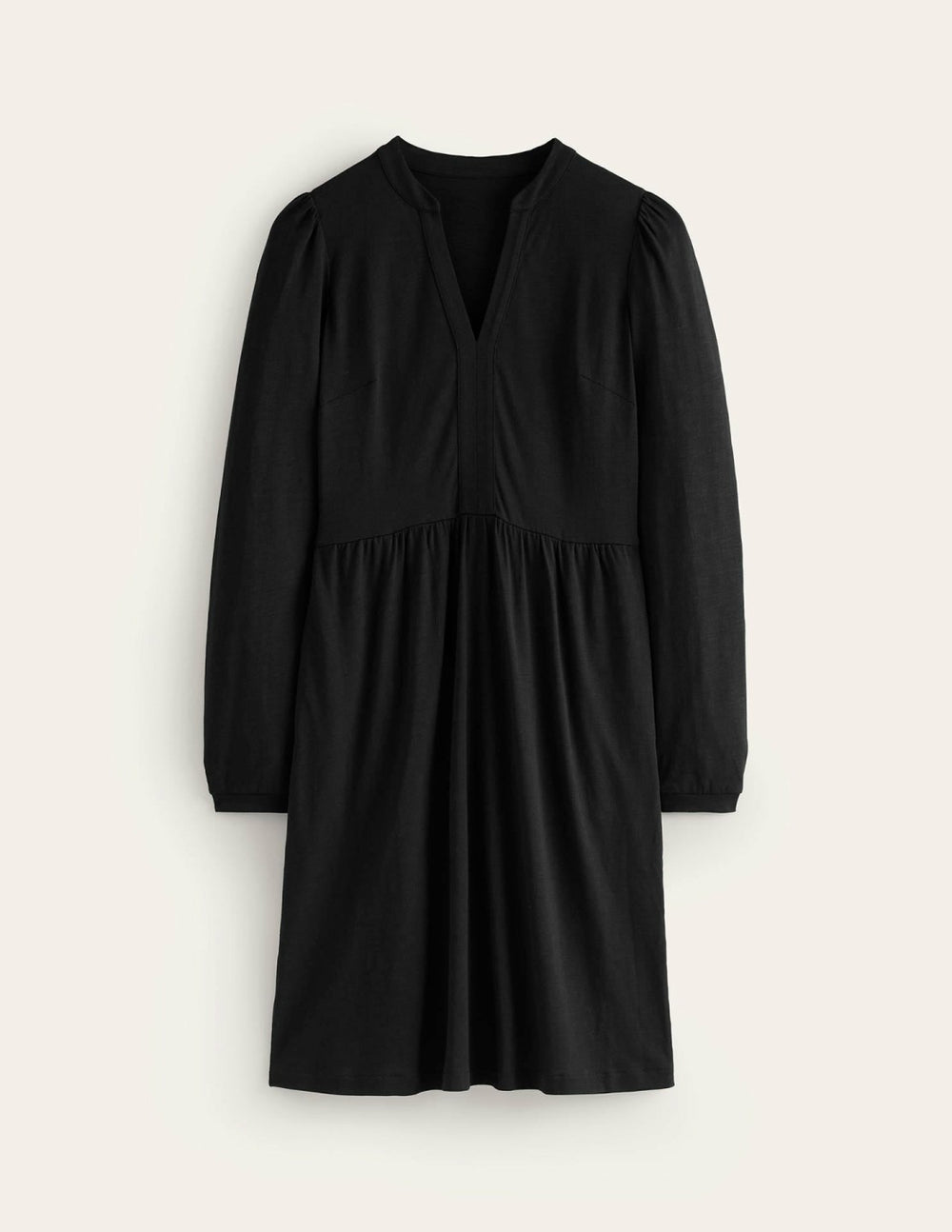 Naomi Relaxed Jersey Dress-Black / Boden us